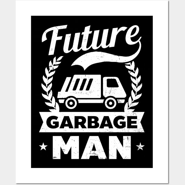 | Future Garbage Man Wall Art by Gawkclothing